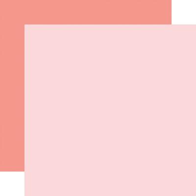 Echo Park My Favorite Spring Cardstock - Light Pink/ Pink